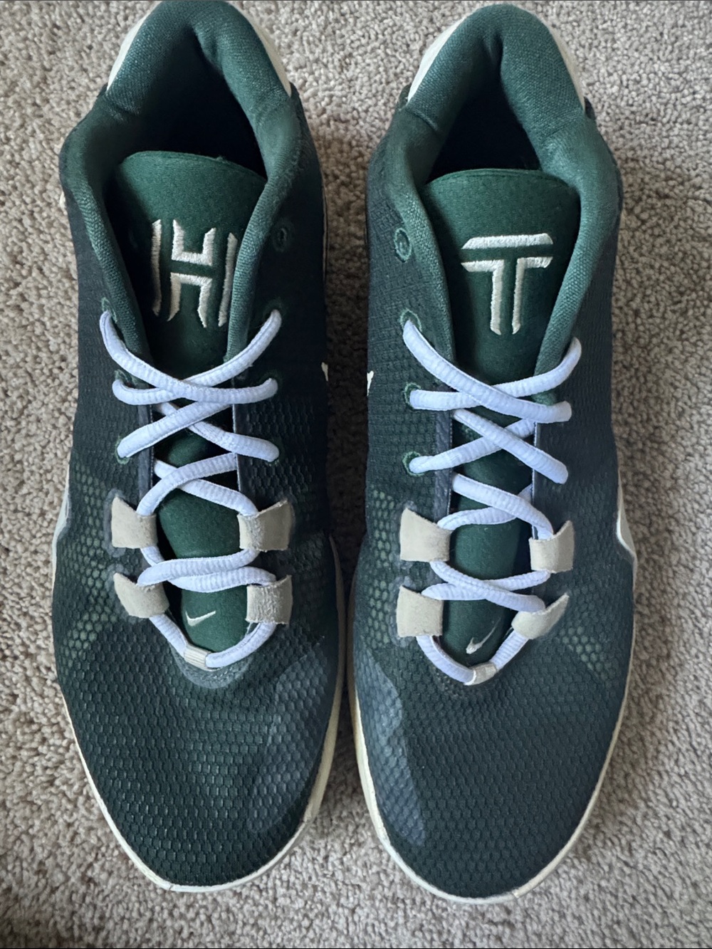 Nike Zoom Freak 1 Men's Dark Green Athletic Sneakers